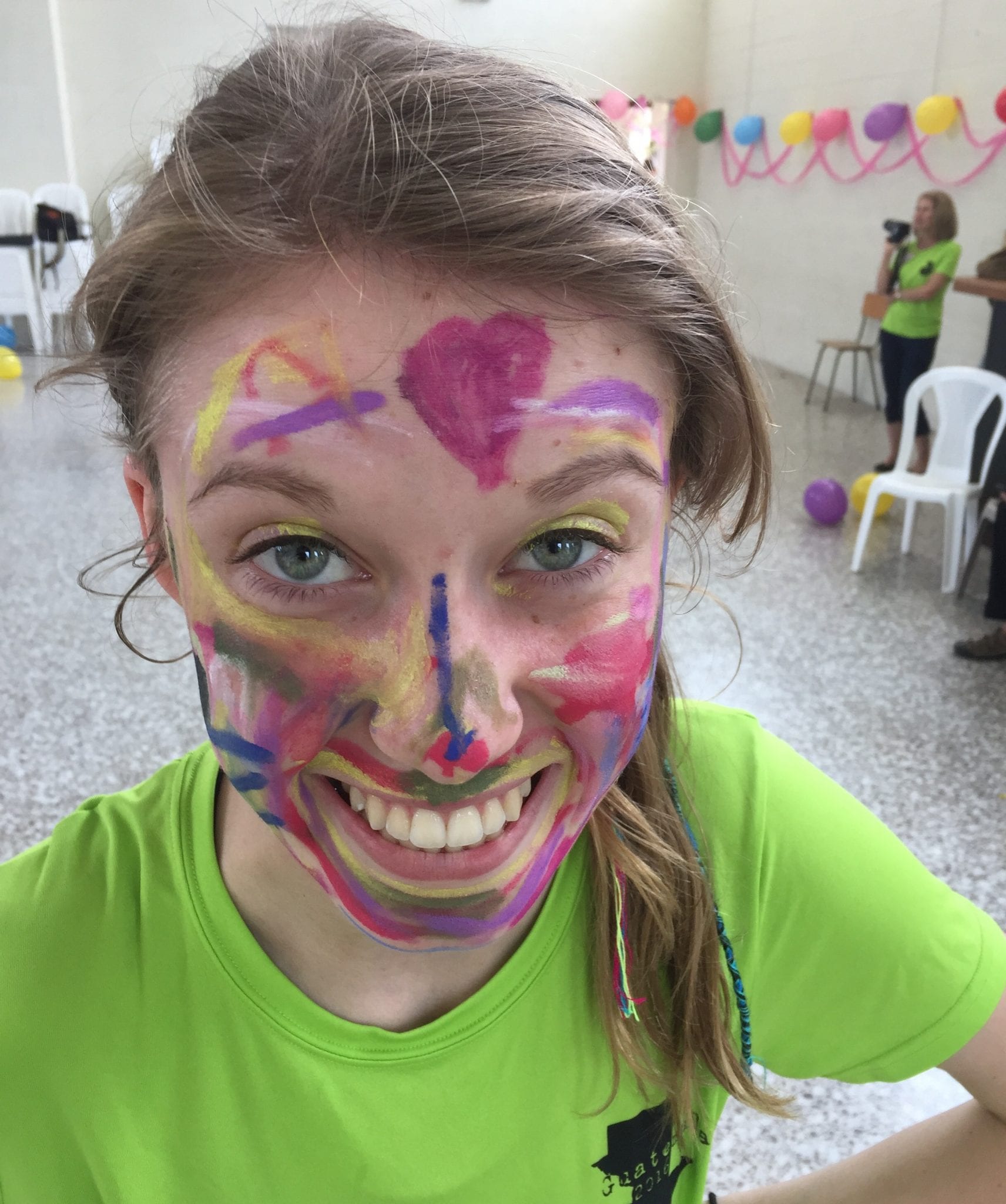 service face painting